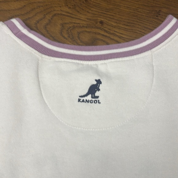 KANGOL Sweatshirt with Purple & Green Details - Picture 10 of 10